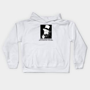 W.C. FIELDS FAN ART Kids Hoodie